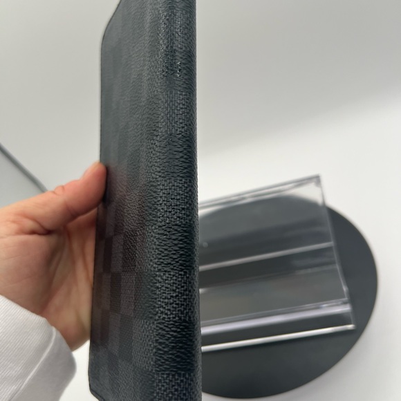 Louis Vuitton Damier Graphite zippy vertical wallet full inclusion microchipped - Picture 3 of 13